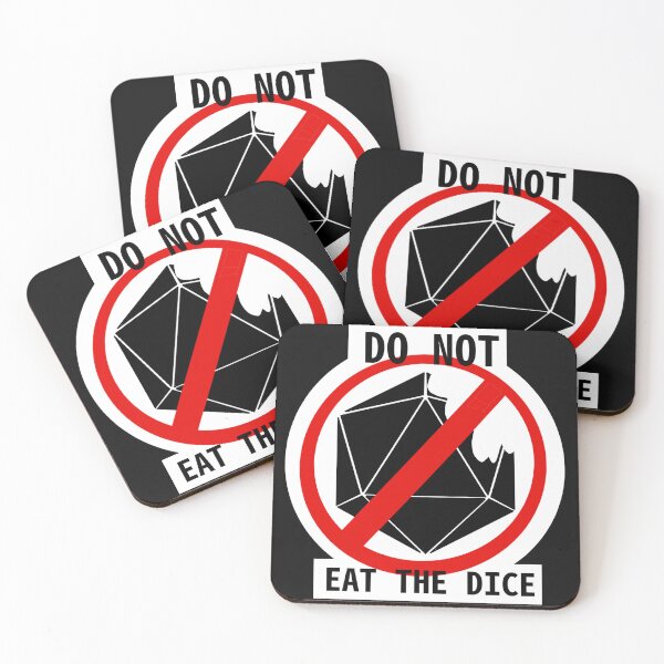 Item preview, Do Not Eat The Dice designed and sold by Suprkidfficial.
