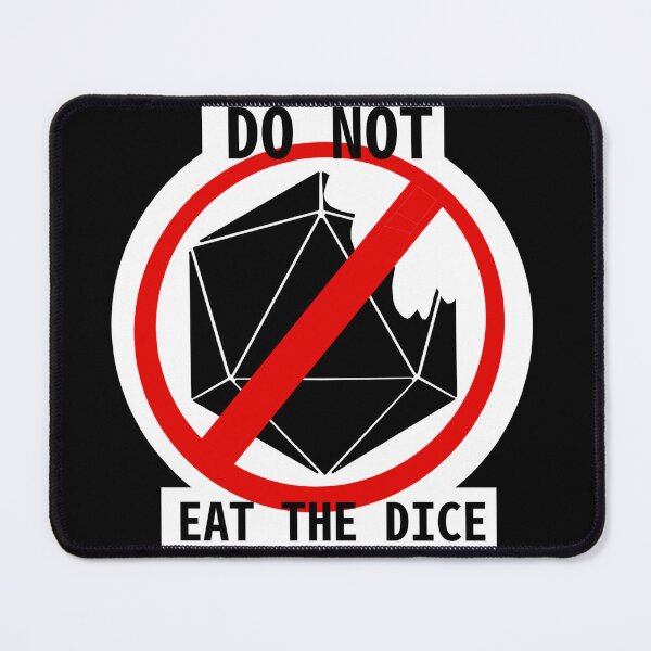 Item preview, Do Not Eat The Dice designed and sold by Suprkidfficial.