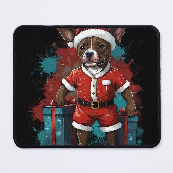 Item preview, Pitbull dog Christmas gifts designed and sold by Furrifico.