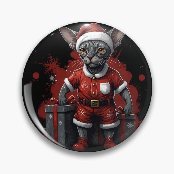 Item preview, Sphynx cat Christmas gifts designed and sold by Furrifico.