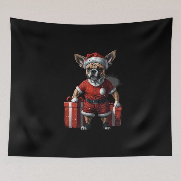 Item preview, Bulldog dog Christmas gifts designed and sold by Furrifico.