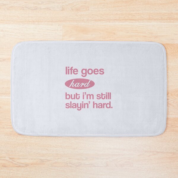 Item preview, life goes hard  designed and sold by glaciva.