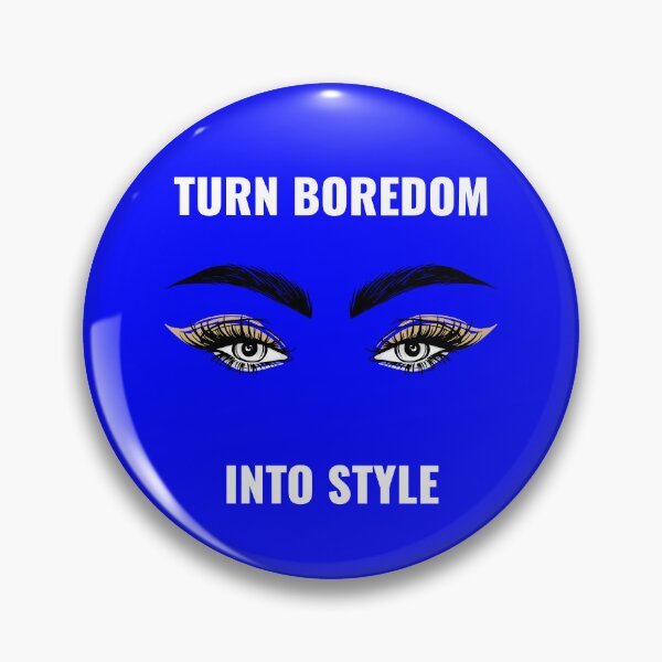 Item preview, "Elevate Your Vibe: Turn Boredom Into Style" inspirational saying design designed and sold by TR_fairydesigns.