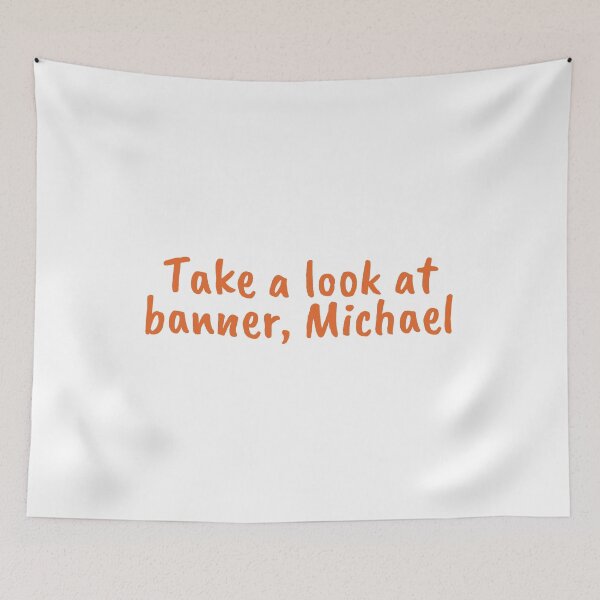 Item preview, Echa un vistazo al banner, Michael designed and sold by Cuttintees.