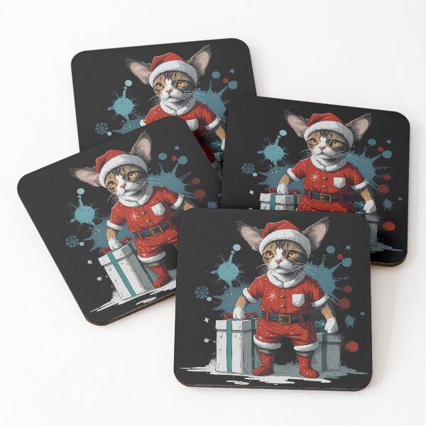 Item preview, Shorthair cat Christmas gifts designed and sold by Furrifico.