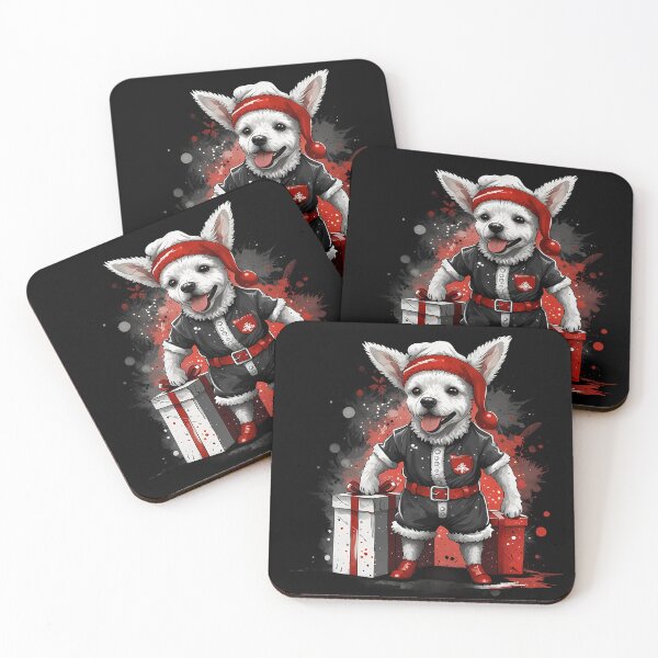 Item preview, Poodle dog Christmas gifts designed and sold by Furrifico.