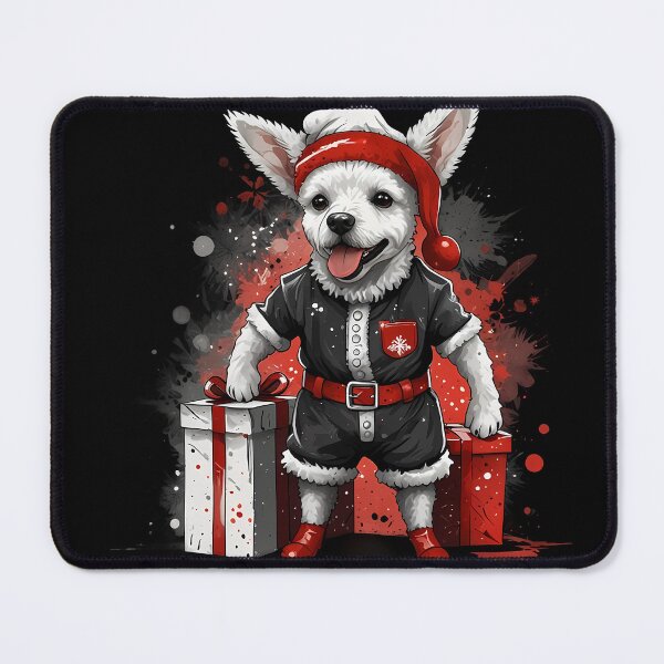 Item preview, Poodle dog Christmas gifts designed and sold by Furrifico.