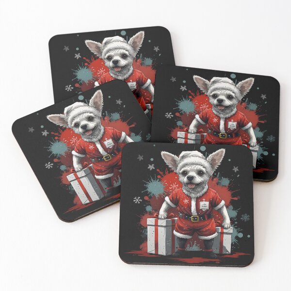 Item preview, Poodle dog Christmas gifts designed and sold by Furrifico.