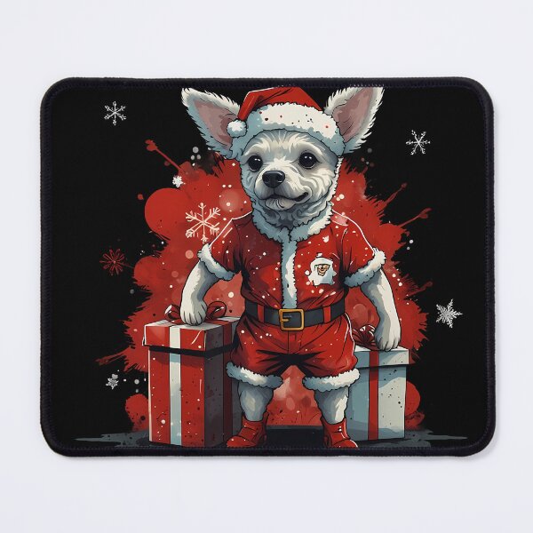 Item preview, Poodle dog Christmas gifts designed and sold by Furrifico.