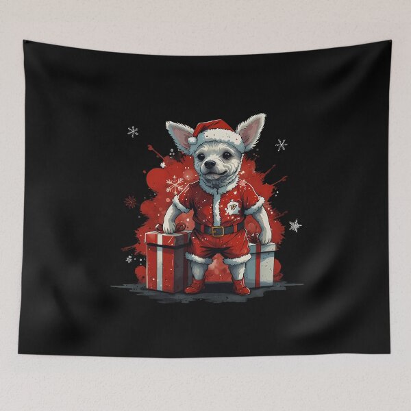 Item preview, Poodle dog Christmas gifts designed and sold by Furrifico.
