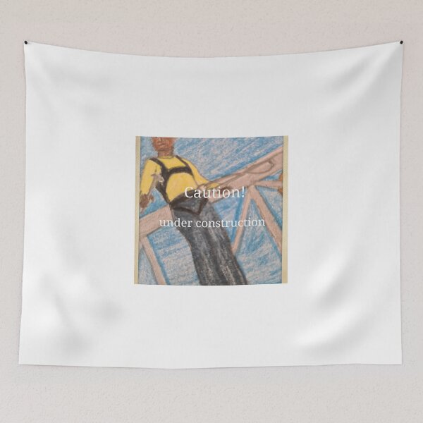 Item preview, Caution, under construction  designed and sold by JulieMoss.