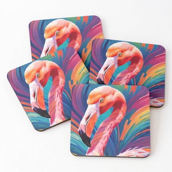 Item preview, Glamour Girl Elegant Pink Flamingo designed and sold by Glimmersmith.