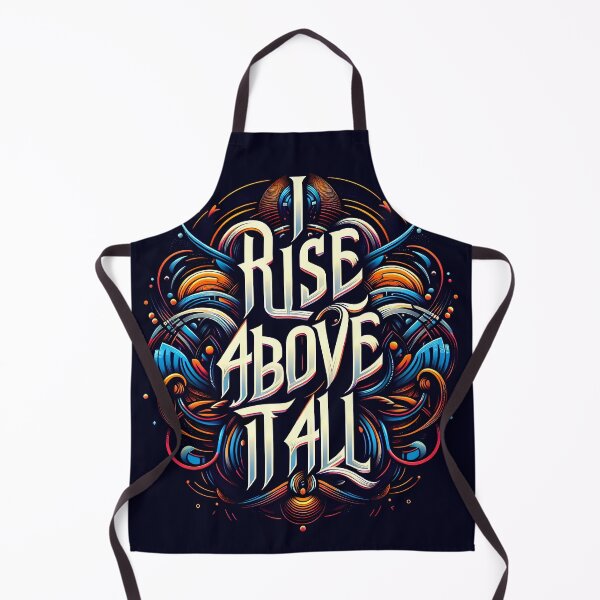 Item preview, I Rise Above It All, typography designed and sold by maxmaj.
