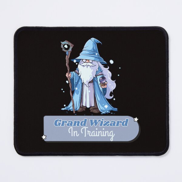 Item preview, Grand Wizard In Training ( Blue Wizard) designed and sold by WithAngela.