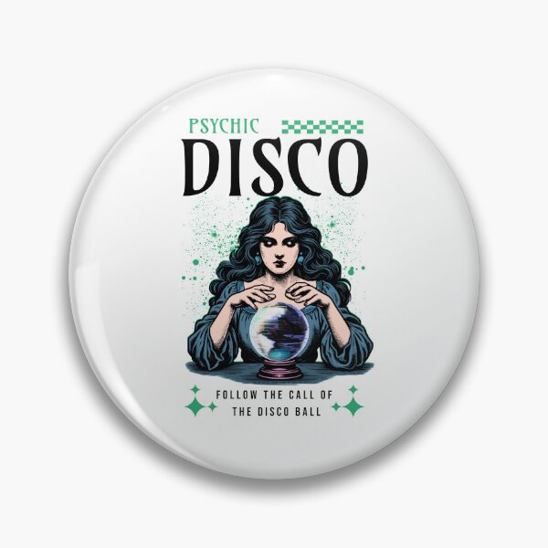 Item preview, DISCO  - Psychic Disco (Black/Green)  designed and sold by Discothreadz.