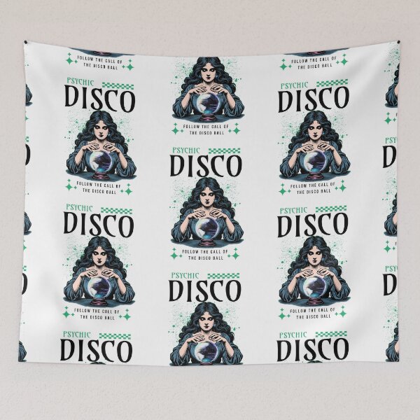 Item preview, DISCO  - Psychic Disco (Black/Green)  designed and sold by Discothreadz.