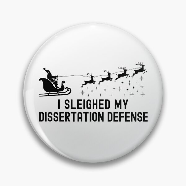 Item preview, I Sleighed My Dissertation Defense | Phd Defense Christmas | Christmas Doctoral Defense | Doctoral Graduation Christmas designed and sold by jadedscientist.