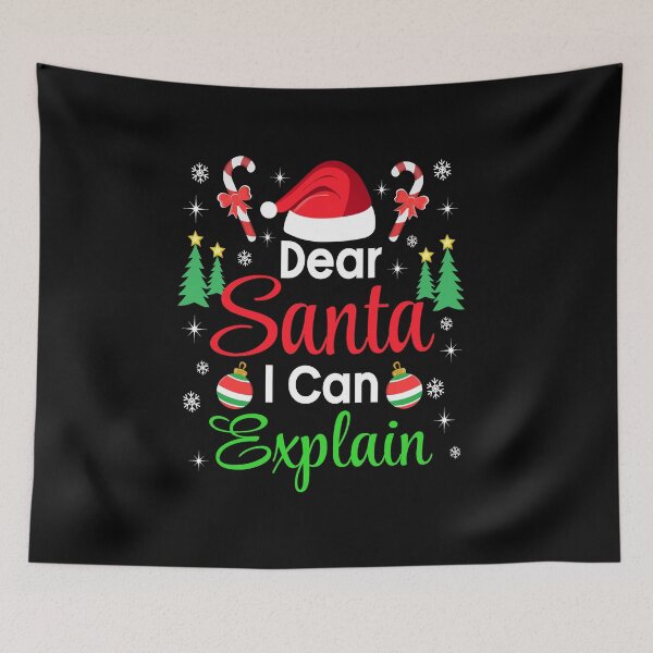 Item preview, Dear Santa I Can Explain Family Christmas Funny Xmas Holiday  designed and sold by HalloweenGift.