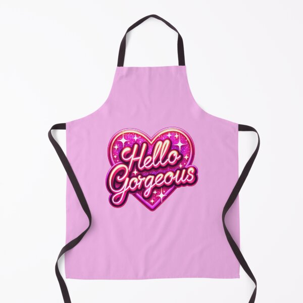 Item preview, Cute Hello Gorgeous with a heart Stickers and more designed and sold by CRandRRstickers.