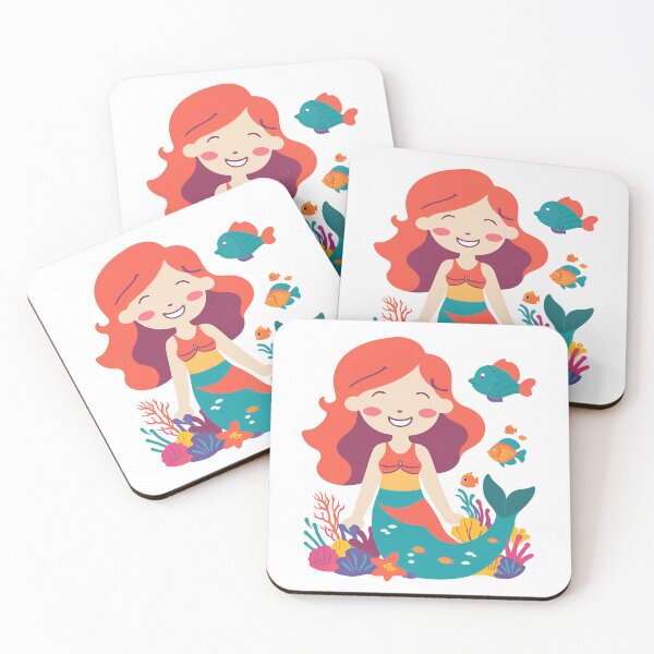 Item preview, Cute mermaid with Fish designed and sold by Epic TV USA.