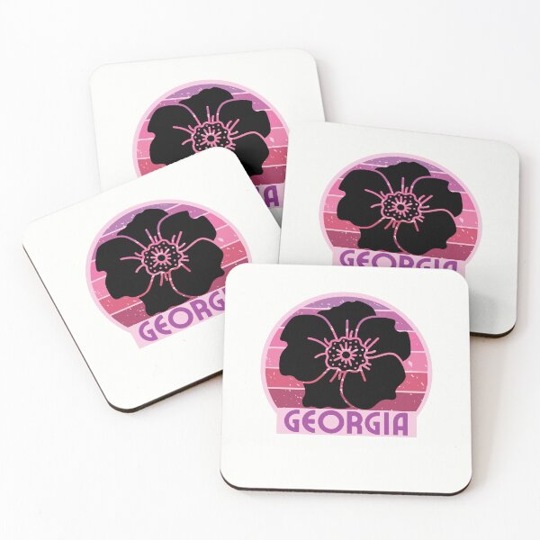 Artikelvorschau, Georgia State Flower Cherokee Rose Klassisches T-Shirt Aufkleber entworfen und verkauft von ThinkNature!.