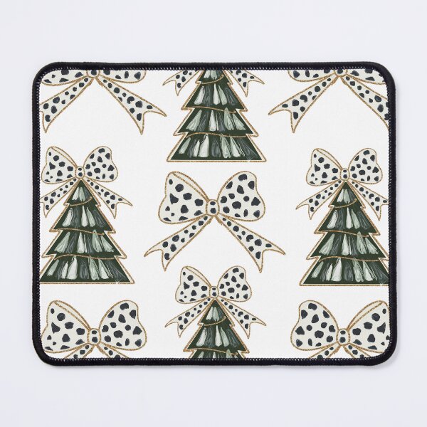 Item preview, Paint Brush Christmas Tree Dalmatian Bow  designed and sold by RachelRebel.