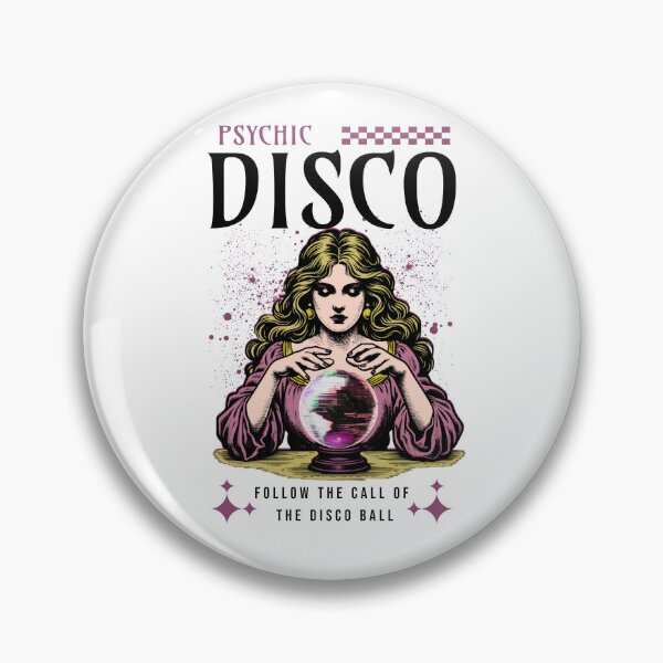 Item preview, DISCO  - Psychic Disco (black/pink)  designed and sold by Discothreadz.