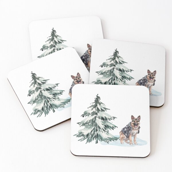 Item preview, German Shepherd Lover Pet Owner Dog And Tree Forest  designed and sold by CCKimShop.