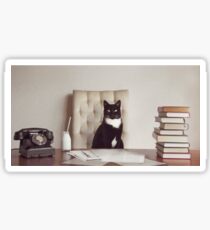 Corporate Cat Sticker