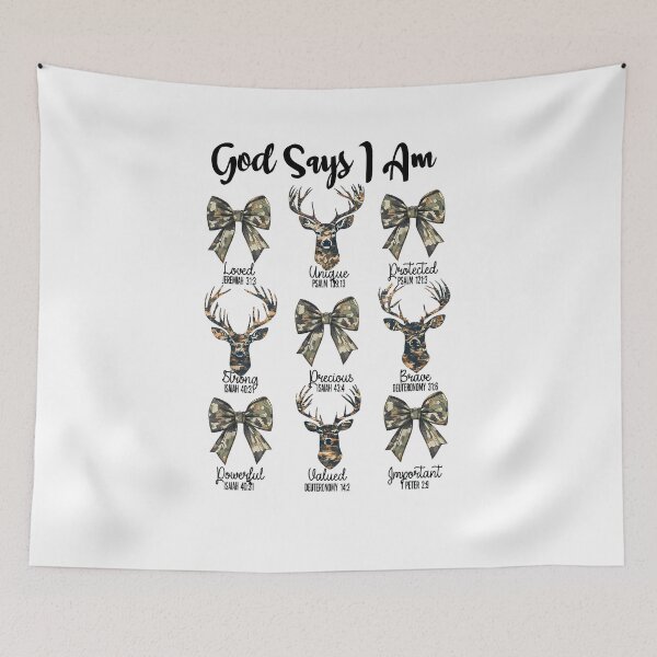 Item preview, God Says  I Am Hunting designed and sold by nor-my.