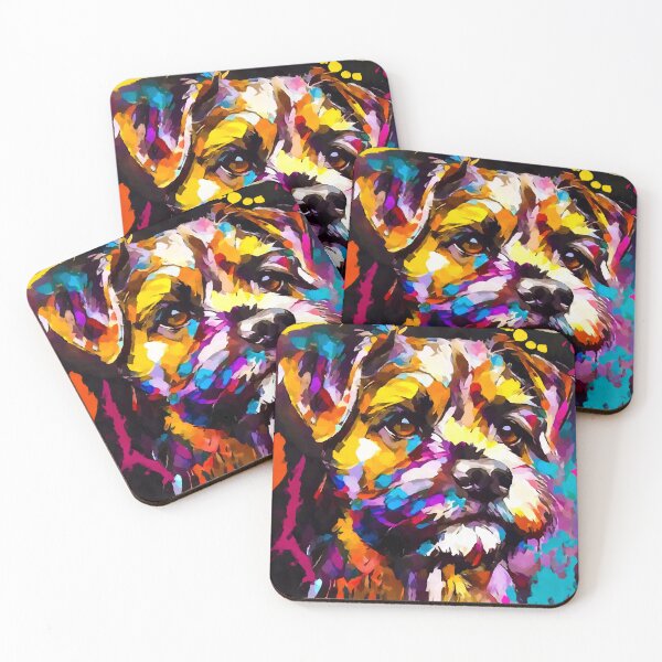 Item preview, Border Terrier (digital painting) designed and sold by shrolts.