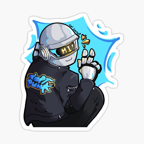 Aperçu de l'œuvre Thomas est un daft punk :D créée et vendue par birbs-art.
