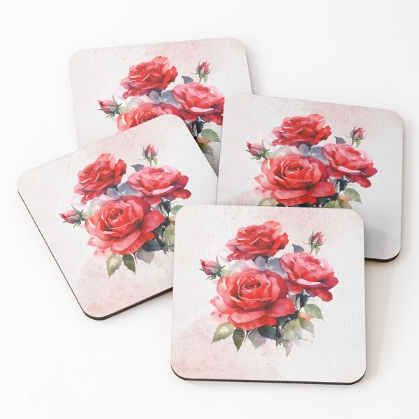 Item preview, "June Birthday Blooms: Elegant Roses" designed and sold by Playful Strokes pom@pom.