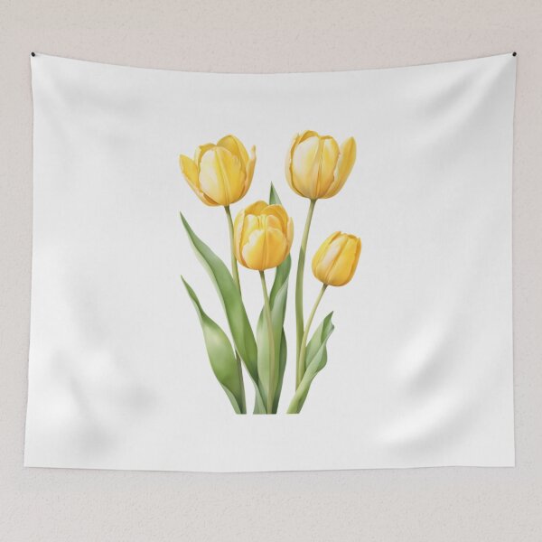 Item preview, Yellow Tulip designed and sold by HOMETOWN86.