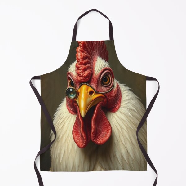Item preview, Distinguished Chicken with Monocle – Majestic Poultry Portrait designed and sold by shaynetwright.