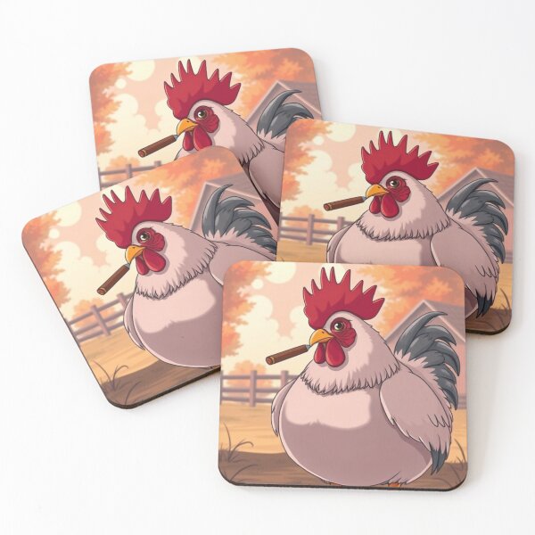 Item preview, Cool Chicken with Cigar – Laid-back Farmyard Swagger designed and sold by shaynetwright.
