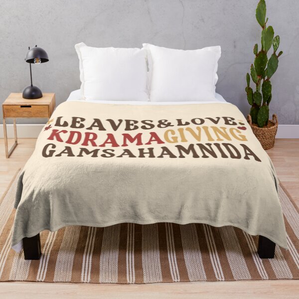 Item preview, Leaves & Love Kdramagiving: Fall K-Drama Vibes designed and sold by KGlam.