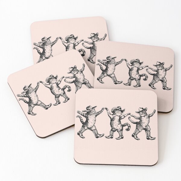 Item preview, Cowboy Cats designed and sold by Adronia.
