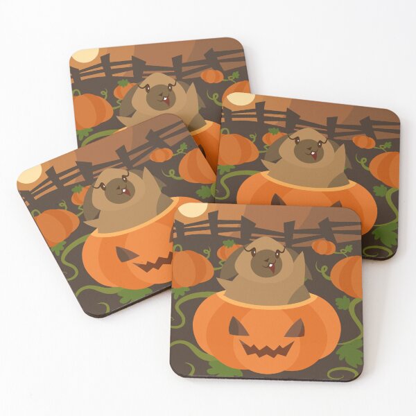 Item preview, Cleo the Bunny: Pumpkin Paws designed and sold by Kyna Arts.