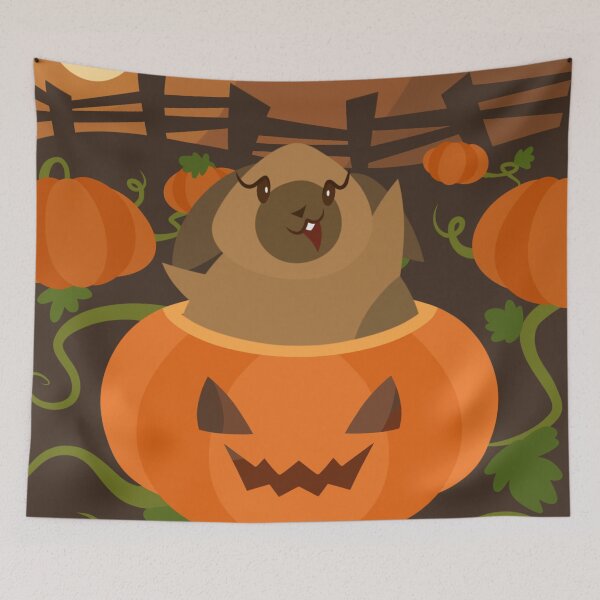 Item preview, Cleo the Bunny: Pumpkin Paws designed and sold by Kyna Arts.