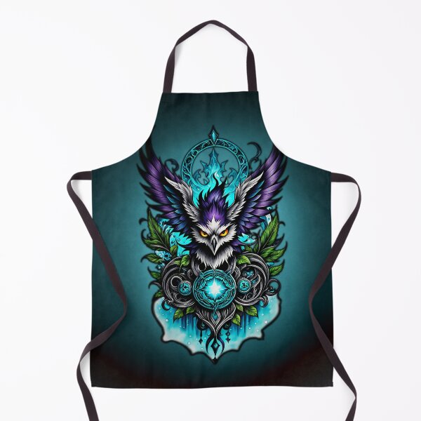 Item preview, Owl with magical elements. designed and sold by nicky2342.