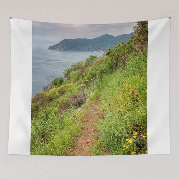 Item preview, On the Trail to Vernazza Cinque Terre Italy designed and sold by PhotoArt by Joan Carroll.