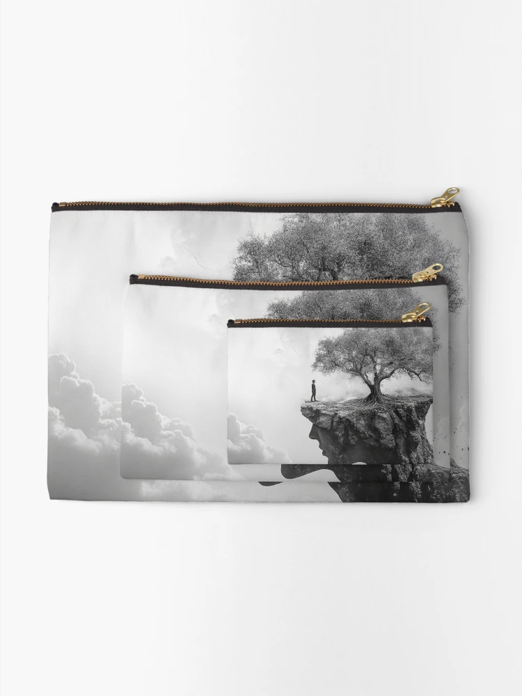 Thumbnail 2 of 4, Zipper Pouch, Mindset designed and sold by RicoInStudios.