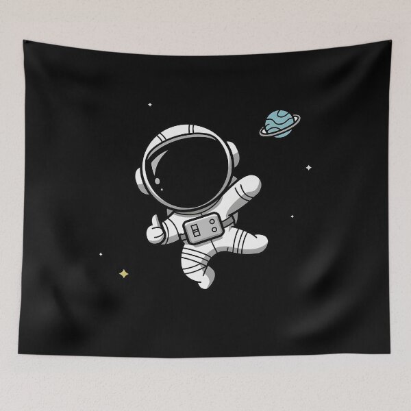 Item preview, Cute astronaut spaceman designed and sold by ArtbySameer.