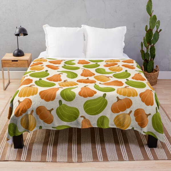 Item preview, Pumpkin and Gourd Pattern designed and sold by Leslie Lay Design.