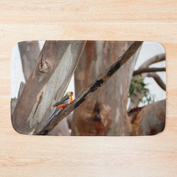 Item preview, Eastern Rosella on Eucalyptus Bark designed and sold by AvianAdventures.