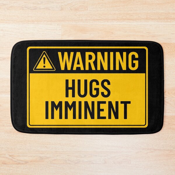 Item preview, Warning: Hugs Imminent designed and sold by mr-k-store.