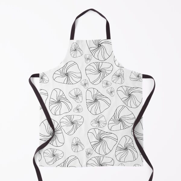 Item preview, Abstract Lotus Leaves Line Art Minimalist Modern Elegant designed and sold by Ching Teoh.