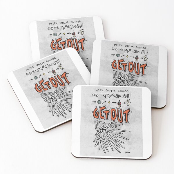 Item preview, Get Out designed and sold by api-rats.