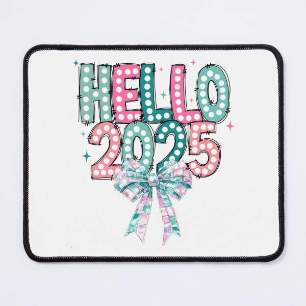 Item preview, Hello 2025 Coquette, Retro Happy New Year 2025 designed and sold by Masonbaxter.